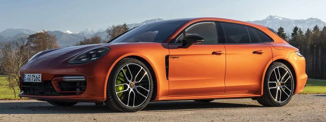   Porsche Panamera 4 E-Hybrid Sport Turismo SportDesign Package (Papaya Metallic) - 2020 - Car wallpapers