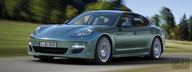   Porsche Panamera Diesel - 2011 - Car wallpapers