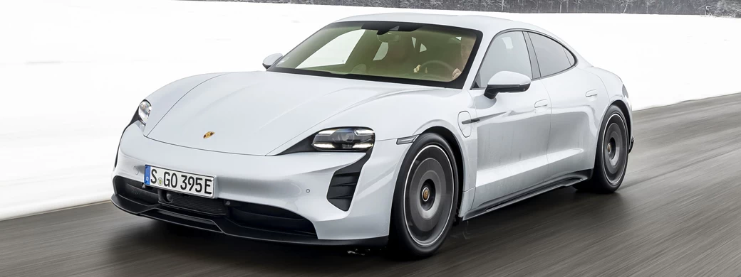   Porsche Taycan (Ice Grey Metallic) - 2021 - Car wallpapers