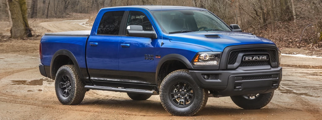   Ram 1500 Rebel Blue Streak Crew Cab - 2017 - Car wallpapers