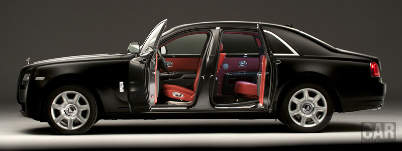   Rolls-Royce Ghost Matt Black - 2012 - Car wallpapers