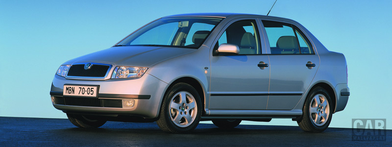   - Skoda Fabia Sedan - Car wallpapers