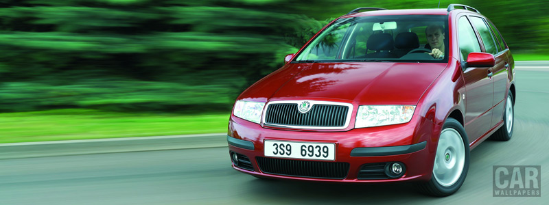   - Skoda Fabia Combi - Car wallpapers