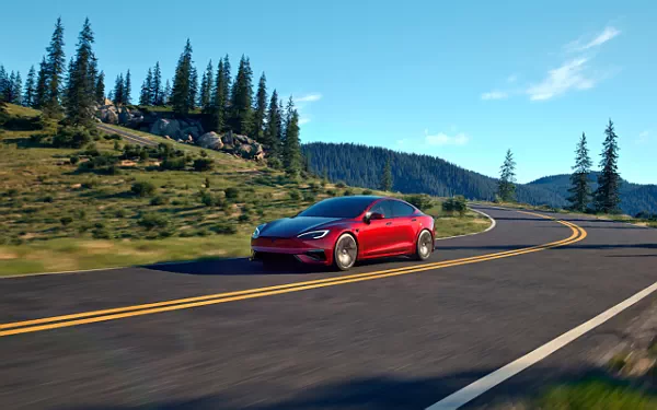 ���� ���������� Tesla Model S Plaid - 2025