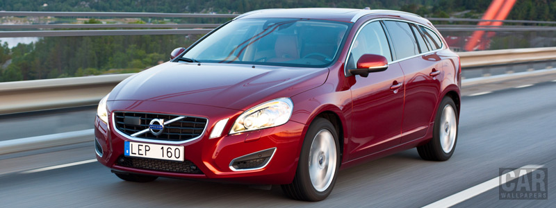 ���� ���������� Volvo V60 T3 - 2012 - Car wallpapers