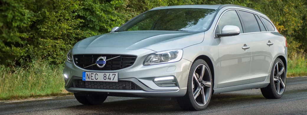���� ���������� Volvo V60 T5 R-Design - 2016 - Car wallpapers