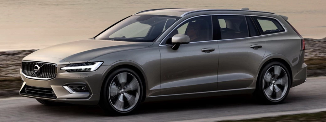 ���� ���������� Volvo V60 T6 AWD Inscription - 2018 - Car wallpapers