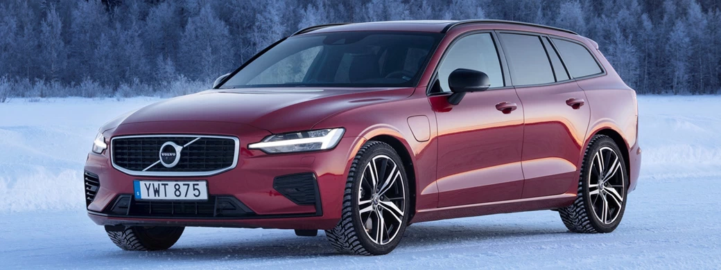 ���� ���������� Volvo V60 T8 R-Design - 2019 - Car wallpapers